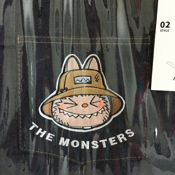 Pop MART Labubu the Monsters Fall in Wild Denim Tote Bag/Apron NEW & SEALED  T - Picture 9 of 14